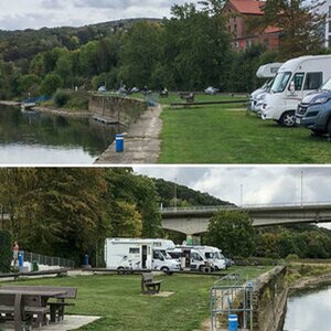 Wohnmobilstellplatz am Weserufer