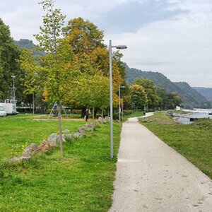 Reisemobilstellplatz der Stadt Bacharach