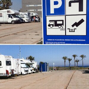 Parking Autocaravanas Playa del Pinar