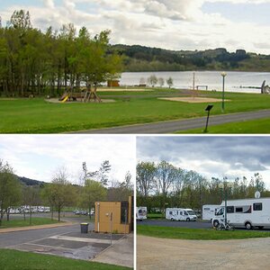 Aire de Camping-Car Lac d'Aubusson