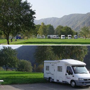 Wohnmobilstellplatz im Ortsteil Eller