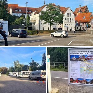 Wohnmobilstellplatz im Metterbogen