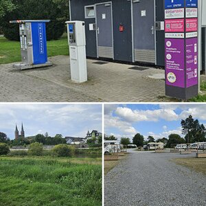 Wohnmobilstellplatz am Flossplatz