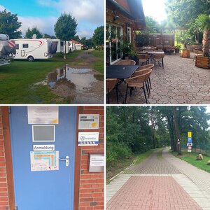 Wohnmobilstellplatz am Heidesee in Holdorf