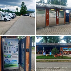 Wohnmobilhafen am Chiemsee