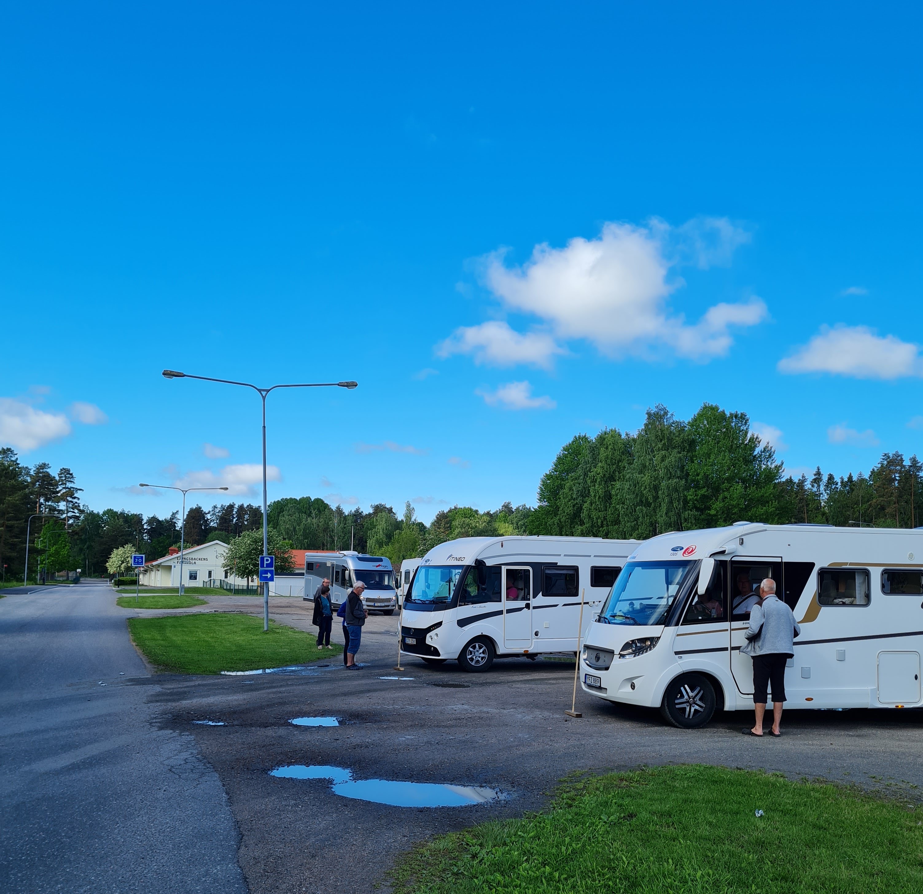 Manöverprov och start