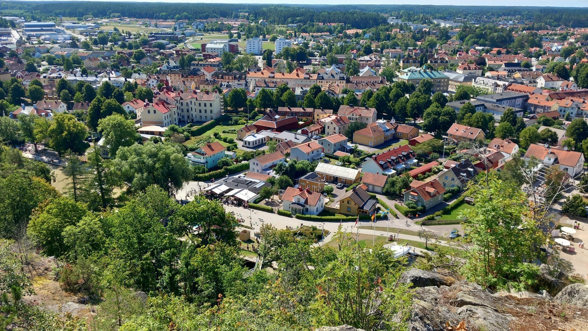 Söderköping från utsikten